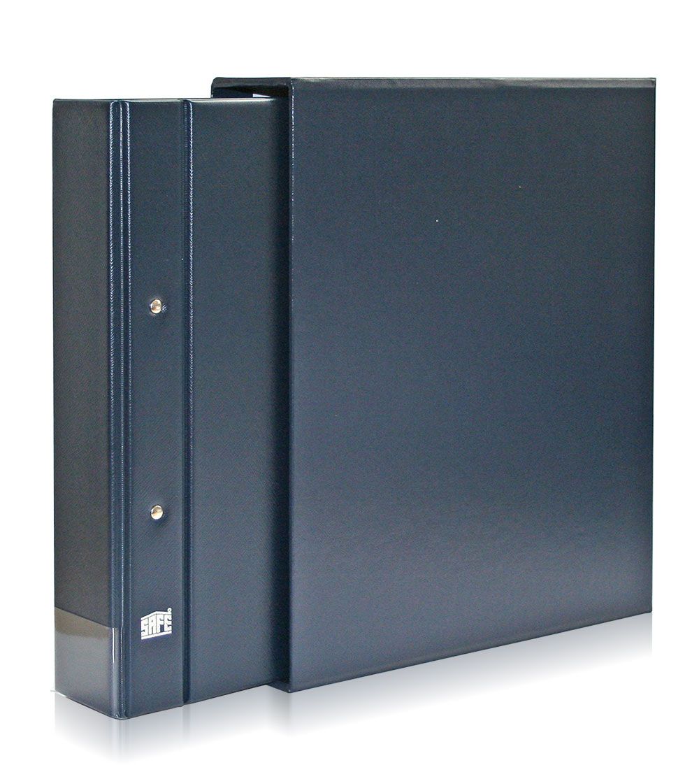 Sparset! Album A4 mit Schuber - Farbe blau - mit 20 Blatt