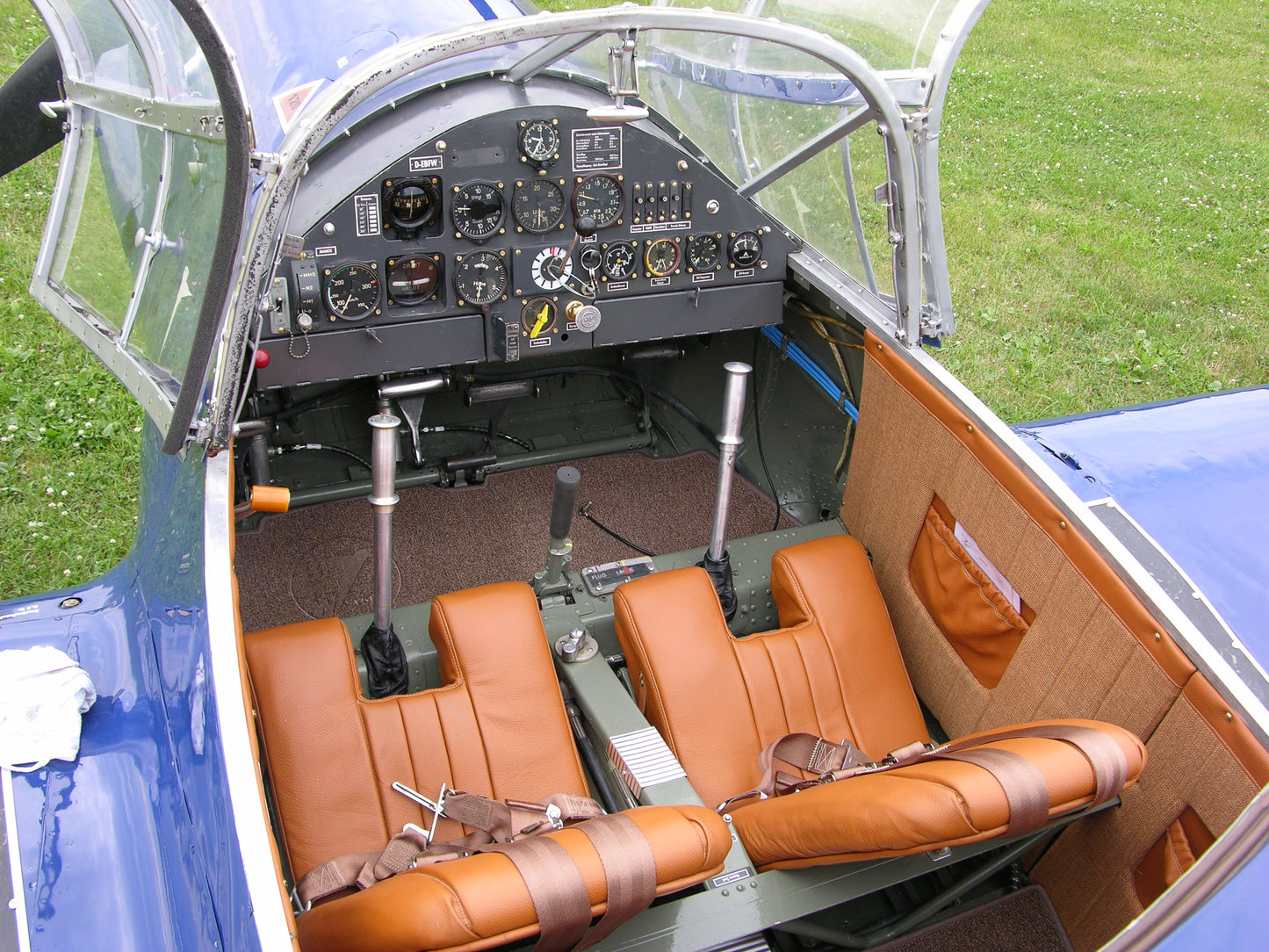 Messerschmitt Flieger Chronograph ME108-80L Quarz-Werk