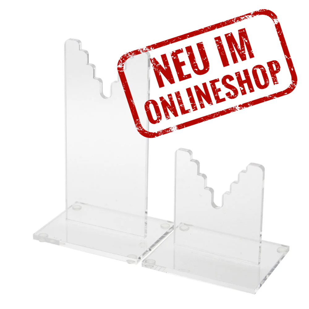1 Paar Blankwaffen-, Waffenständer Uni Aufnahme gross Art.Nr. 854