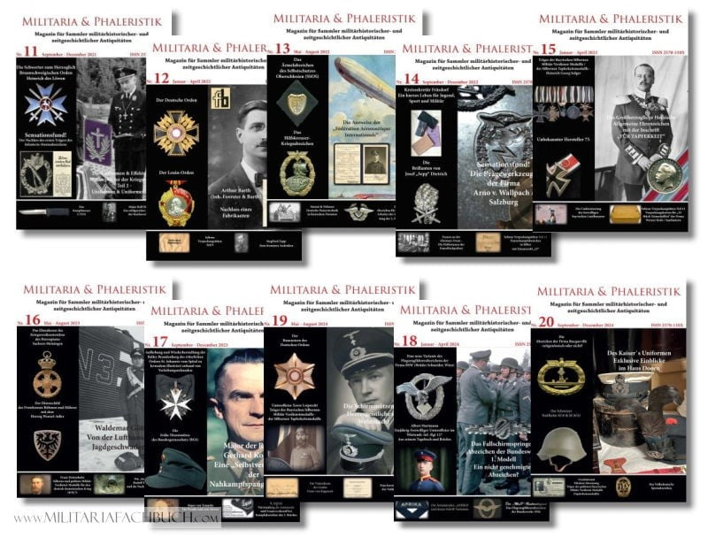 Militaria & Phaleristik - Ausgabe 11-20 (10 Ausgaben)
