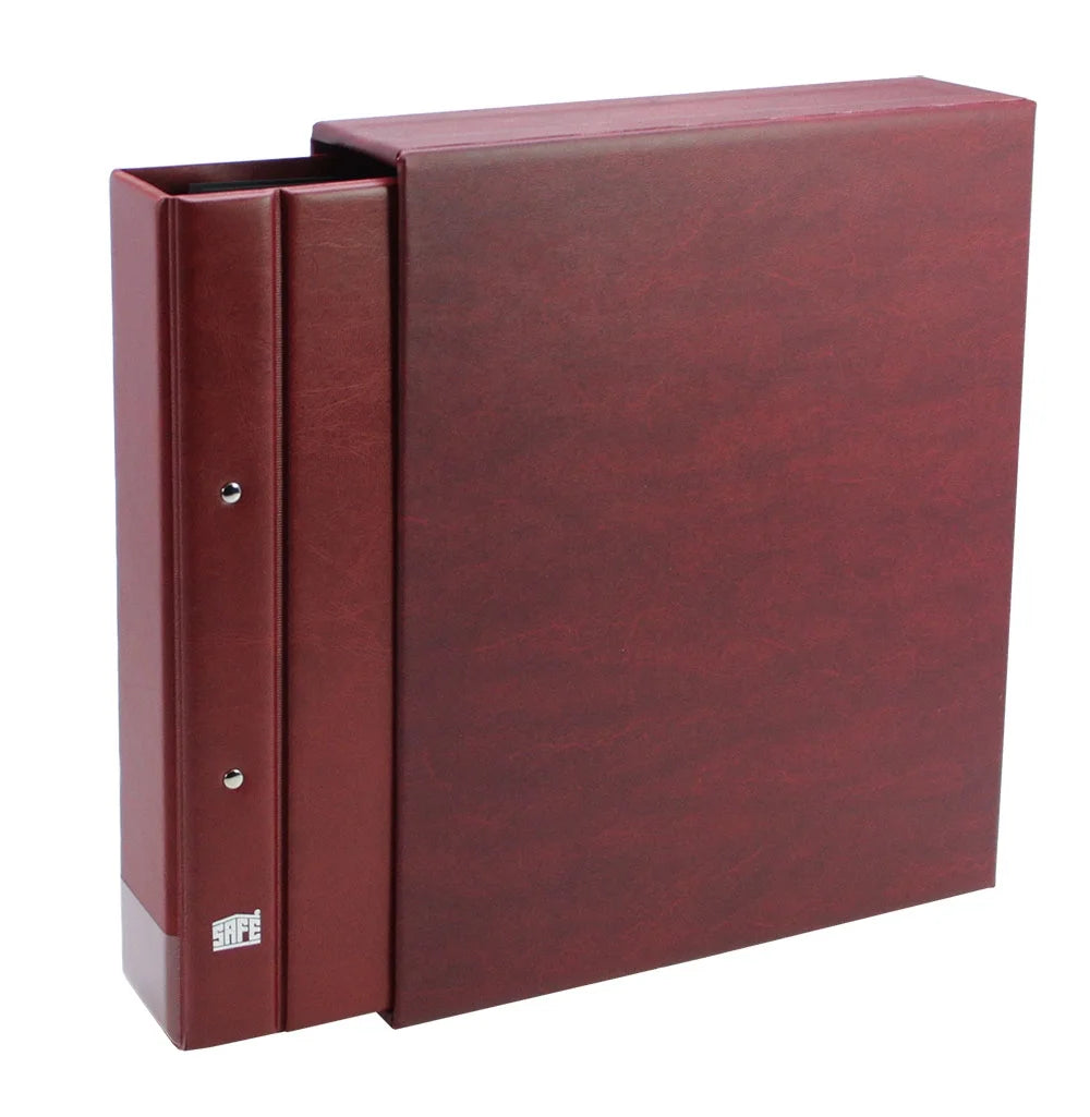 Sparset! Album A4 mit Schuber - Farbe rot - mit 20 Blatt