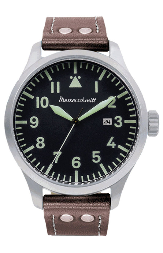 Messerschmitt Fliegeruhr ME-47XLB Quarz Werk
