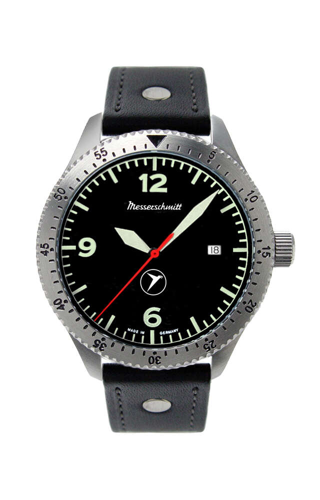 Messerschmitt Einsatzuhr ME-98152LB Quarz-Werk