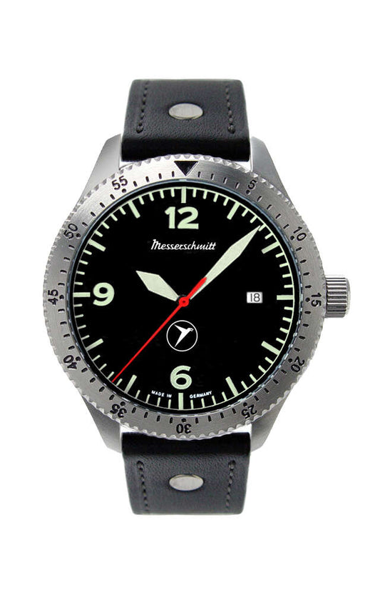 Messerschmitt Einsatzuhr ME-98152LB Quarz-Werk