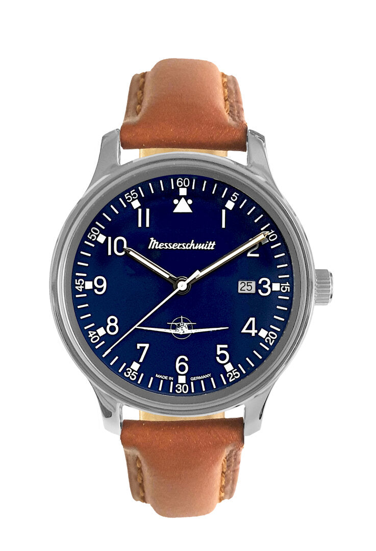Messerschmitt Fliegeruhr ME-42-108L Quarz-Werk