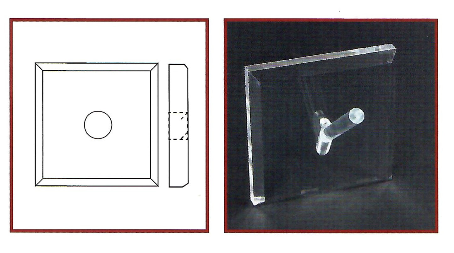 1 Paar Wandhalter Deluxe Art.Nr. 856