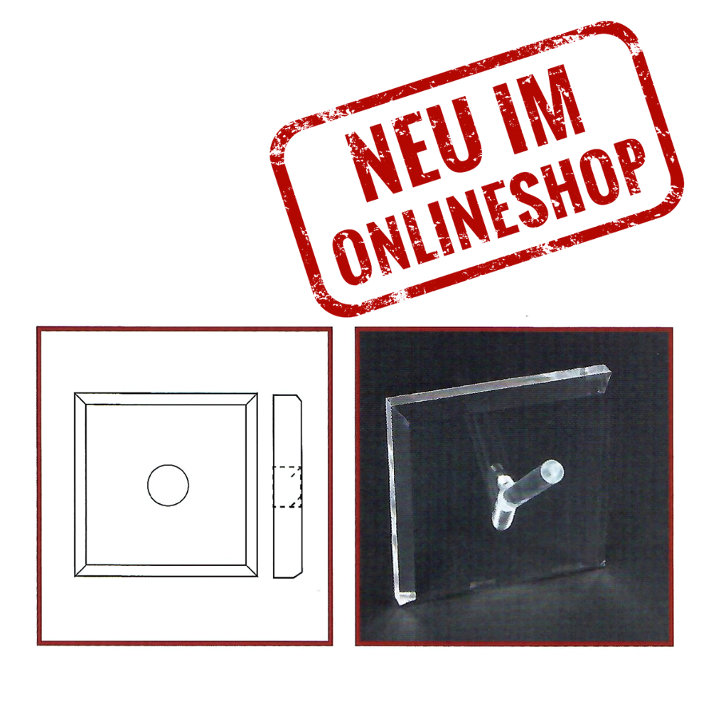 1 Paar Wandhalter Deluxe Art.Nr. 856