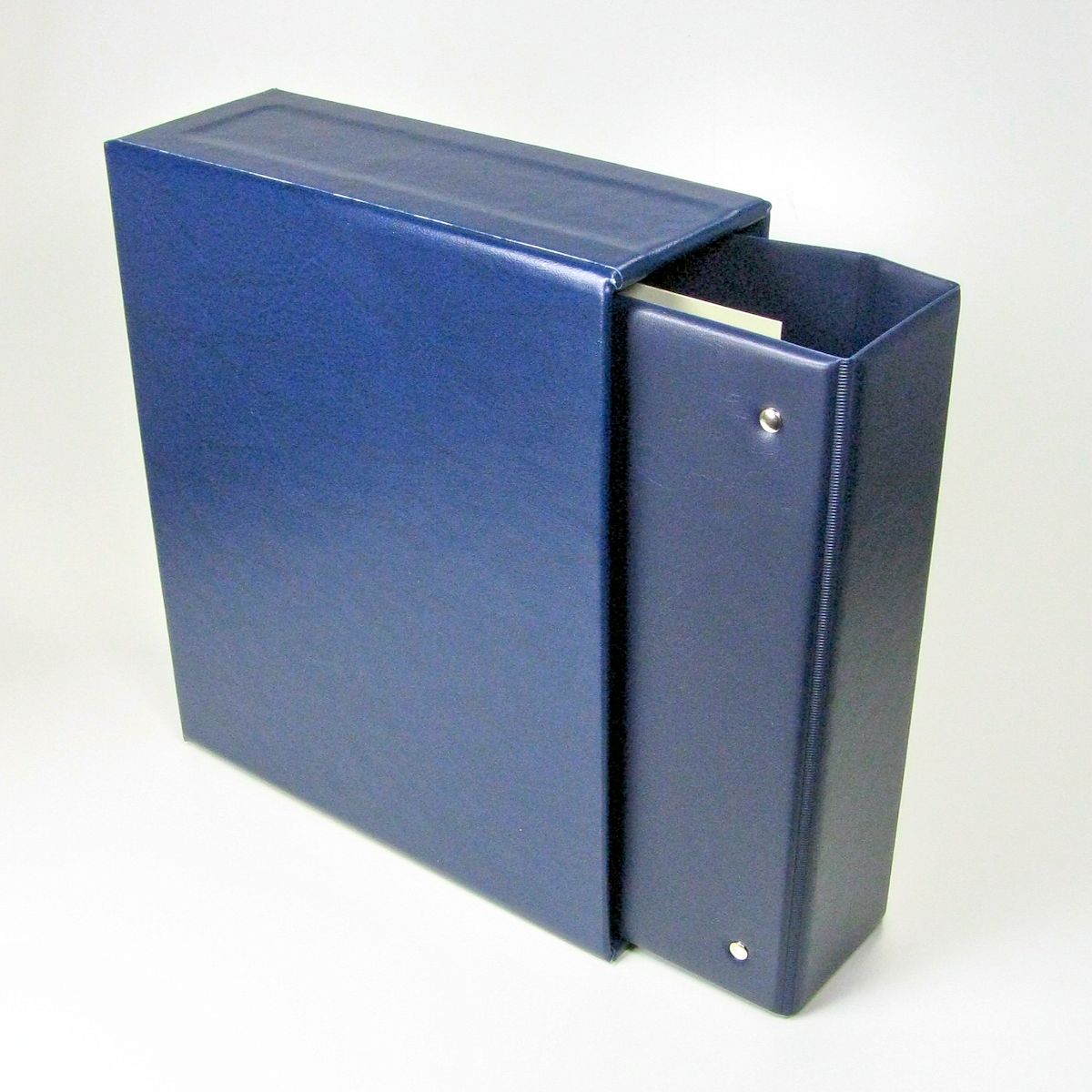 Sammlerbedarf Barleben – SPARSET Album mit Schuber Standard blau für Fotos, Pässe, etc. Format ca. A5 mit 20 Folienblättern