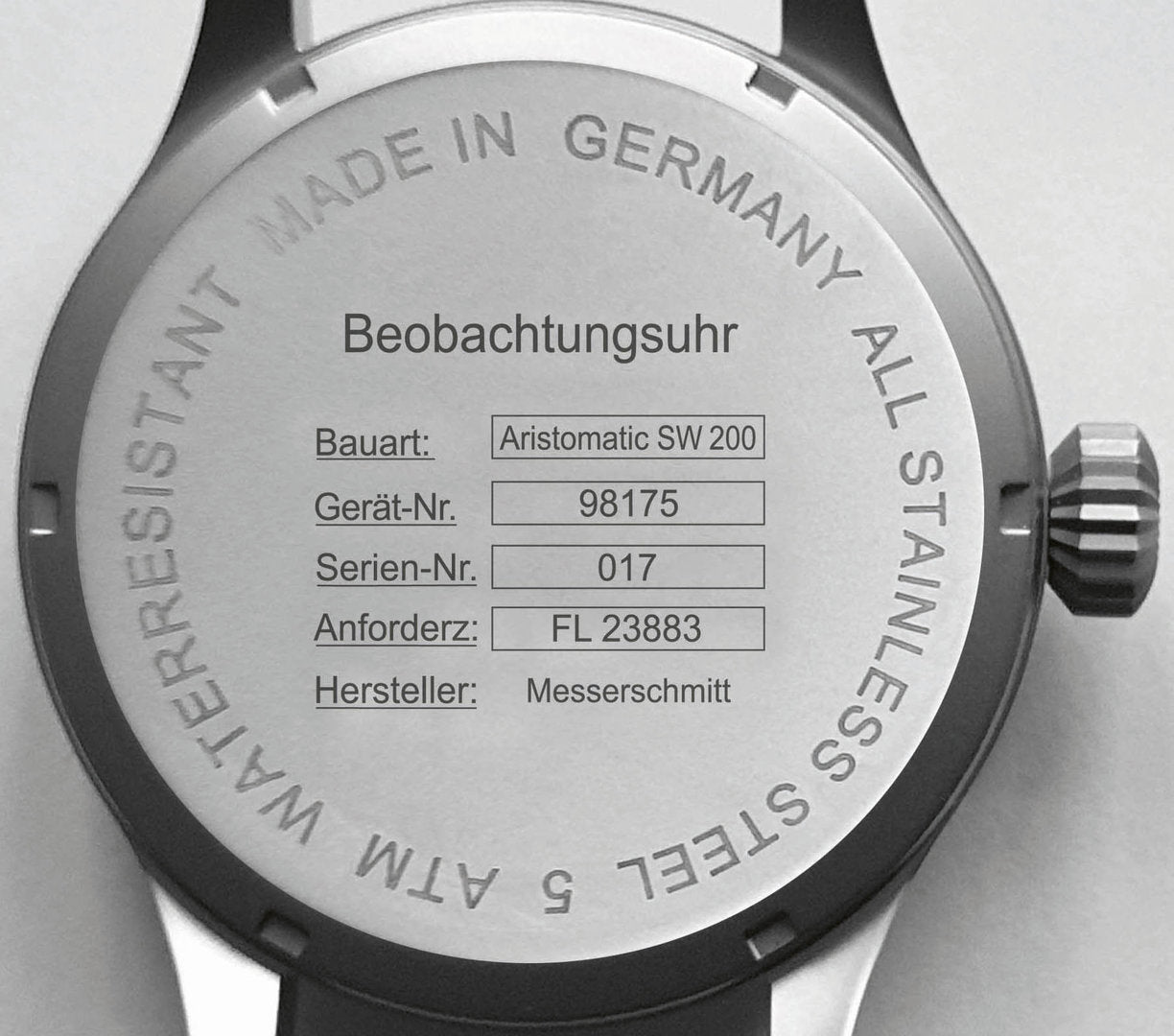 Messerschmitt FLIEGER 47 Pilot Automatic-Werk