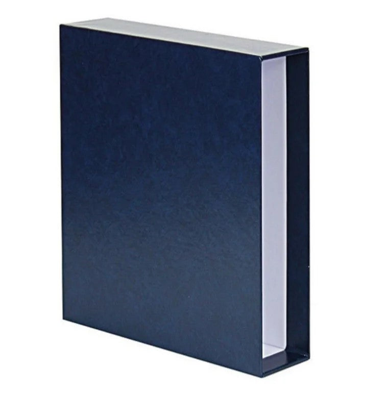 Sparset! Album A4 mit Schuber - Farbe blau - mit 20 Blatt
