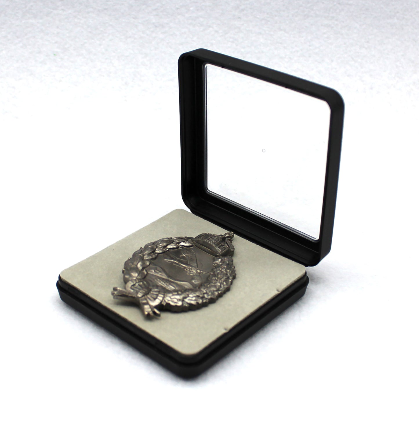 Ordenetui Klappetui Kunststoff schwarz, klein 85 x 85 x 20mm