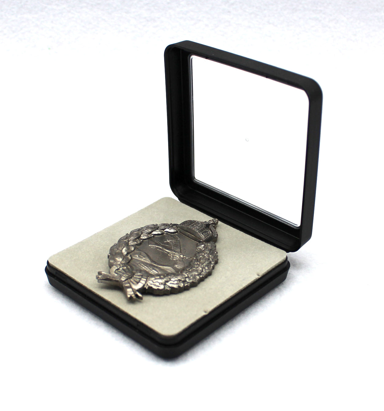 Ordenetui Klappetui Kunststoff schwarz, klein 85 x 85 x 20mm