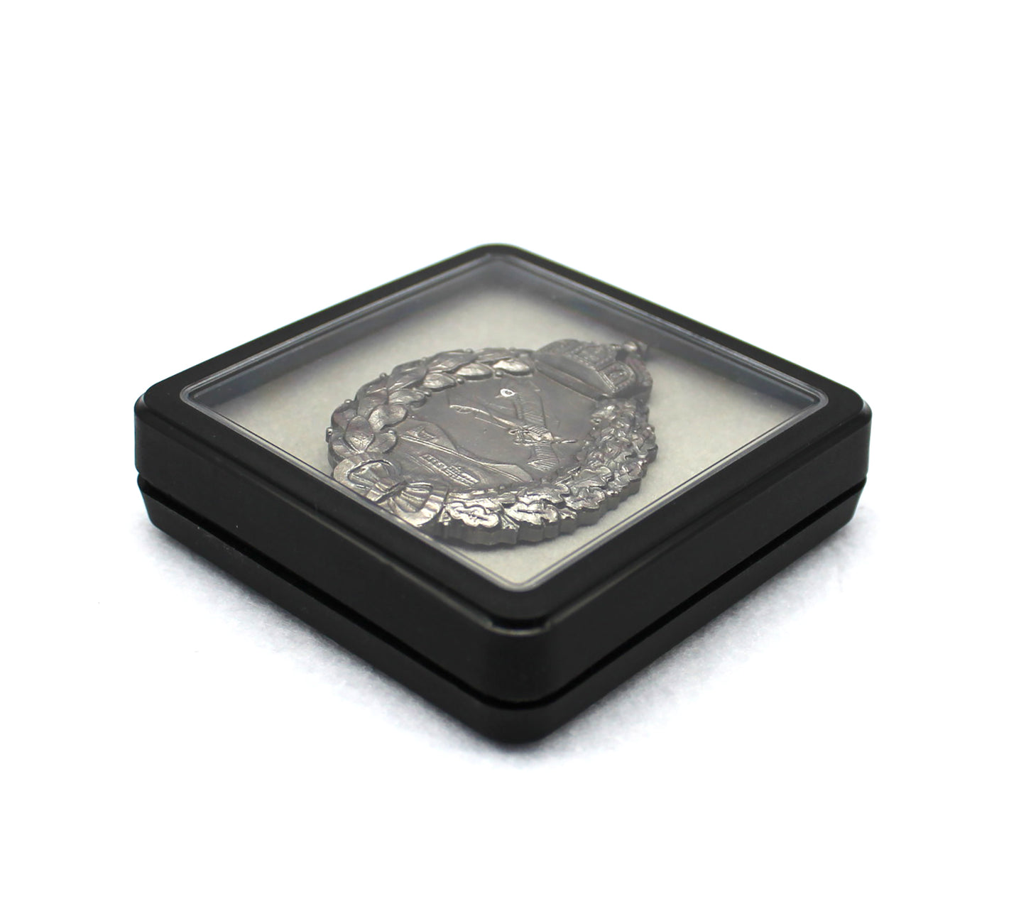 Ordenetui Klappetui Kunststoff schwarz, klein 85 x 85 x 20mm