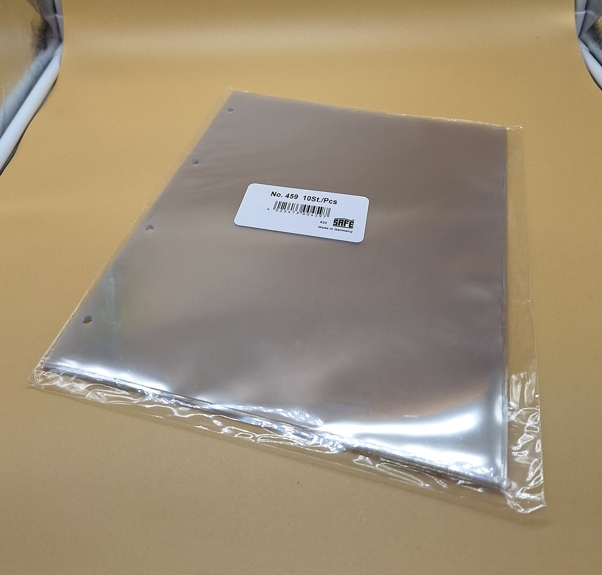 A4 Blattschutzhüllen, transparent Nr. 459, 10 Blatt