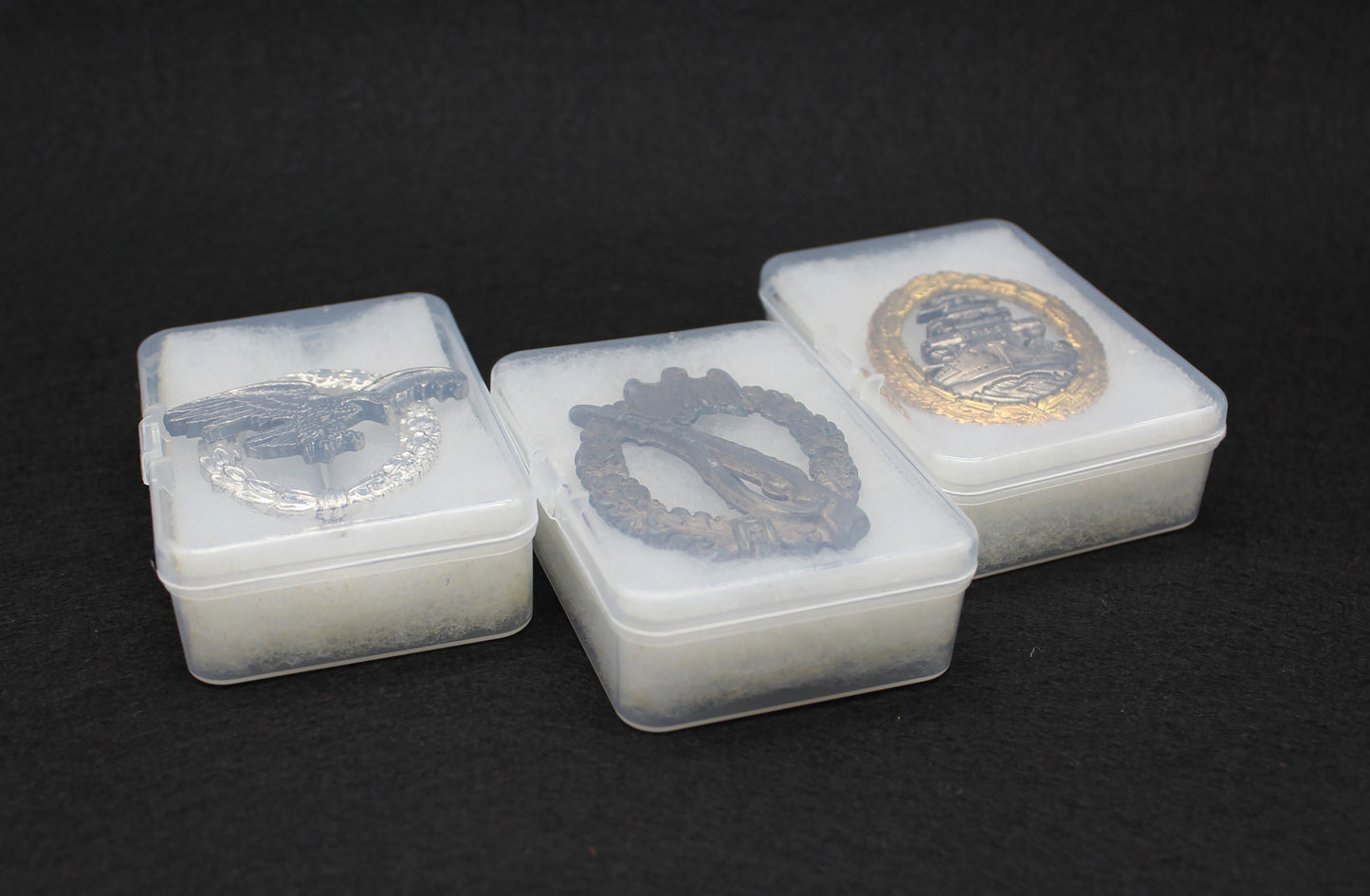 Ordenetui Klappetui Kunststoff PP transparent 85 x 60 x 25mm