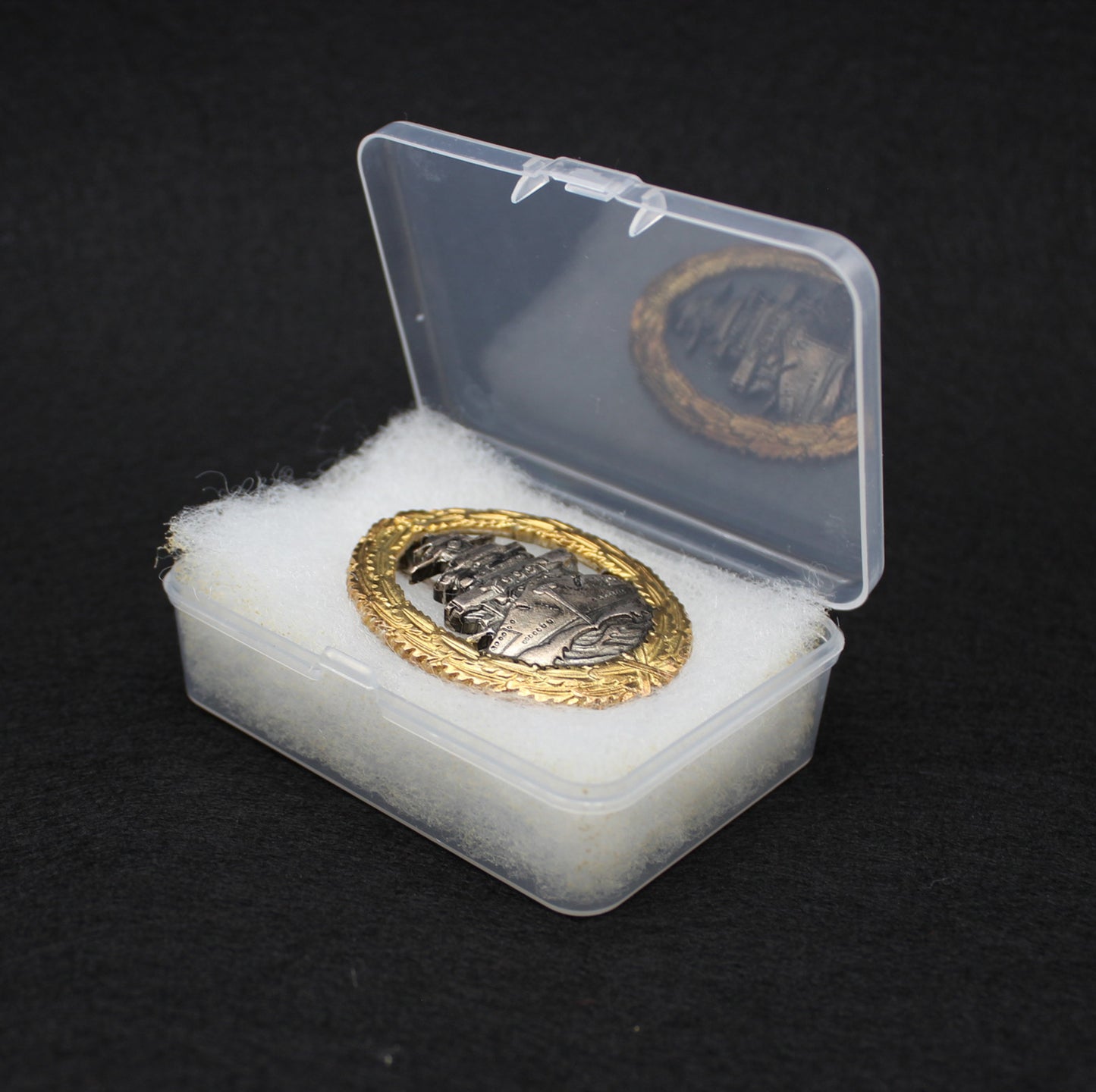 Ordenetui Klappetui Kunststoff PP transparent 85 x 60 x 25mm