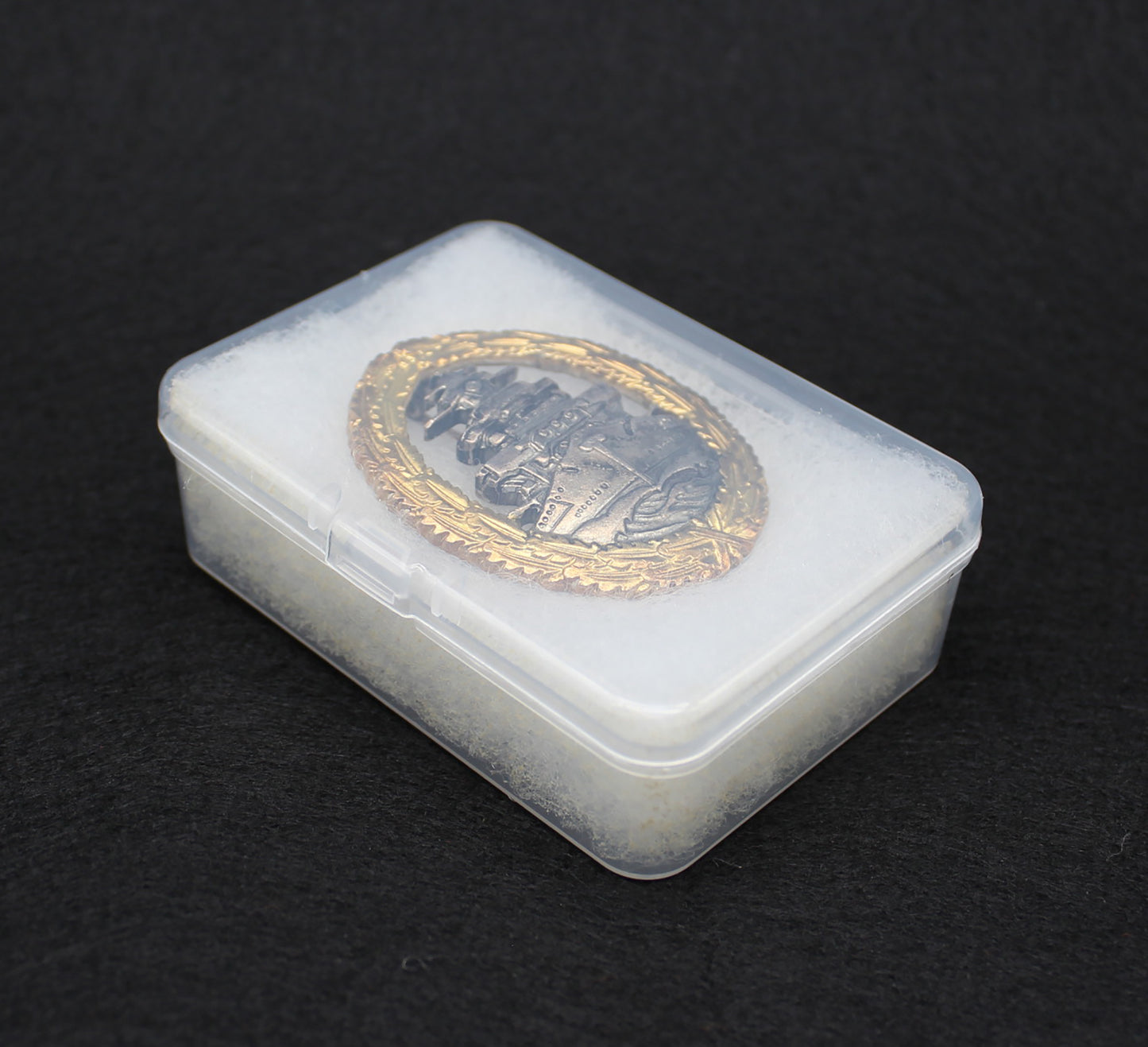 Ordenetui Klappetui Kunststoff PP transparent 85 x 60 x 25mm