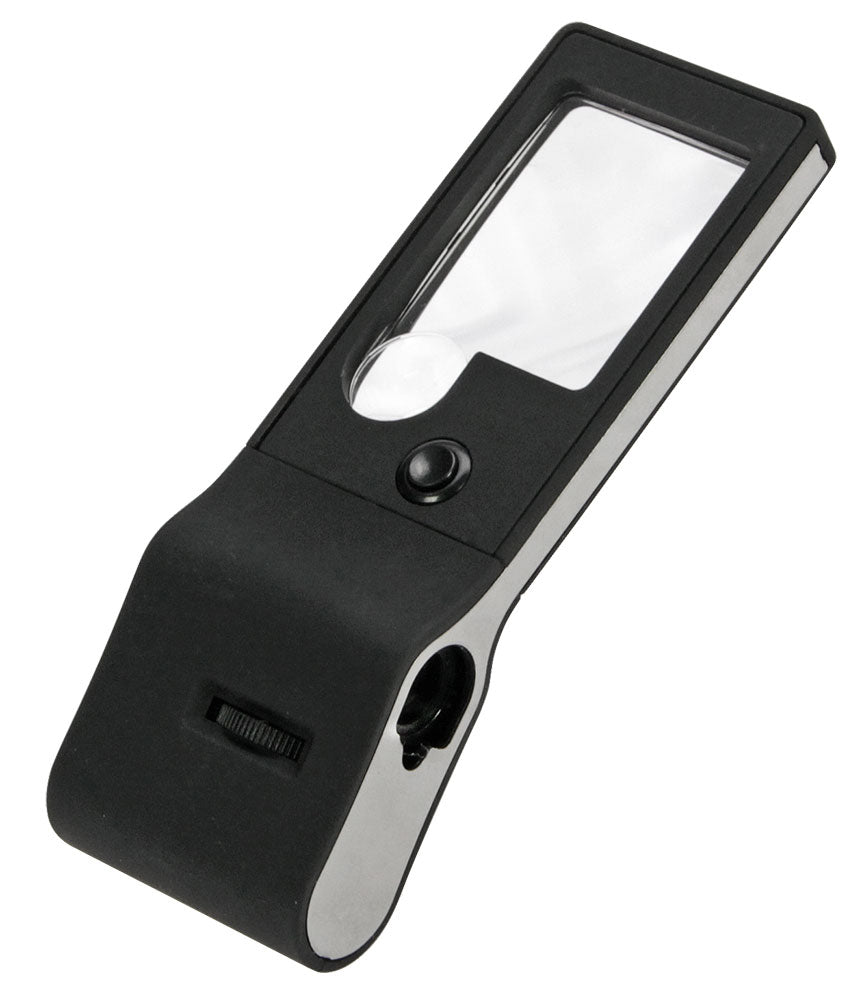 Sammlerbedarf Barleben – Lupe mit LED UV Mikroskop Art.Nr. 266