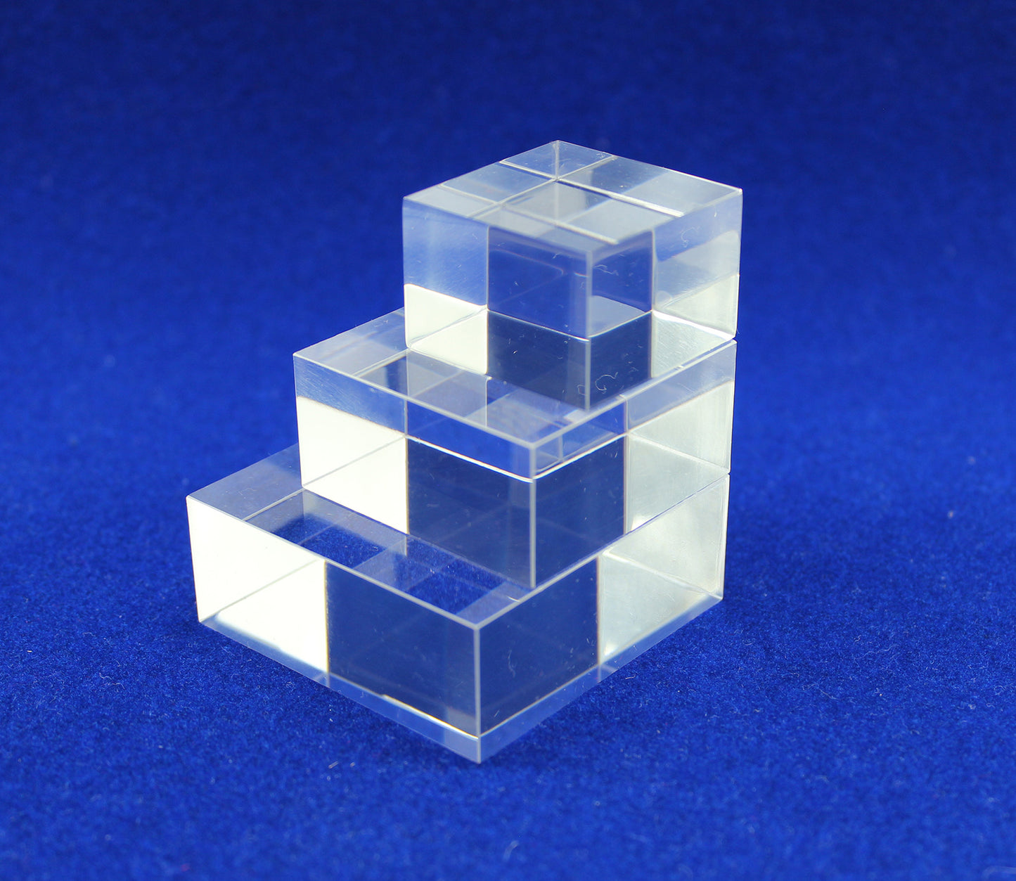 - 40% - 3er Set Acrylsockel quadratisch Art.Nr. 190