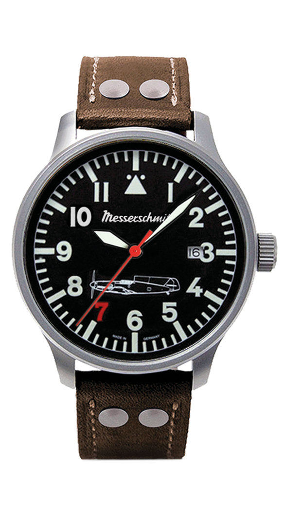 Messerschmitt  Fliegeruhr 109-42R7 Quarz Werk