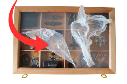 NEU IM SHOP! SONDERPREIS  - Ordenvitrine aus Echtholz Buche – abschließbar, entnehmbarer Facheinsatz