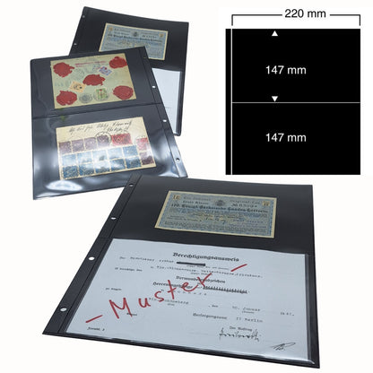 Sparset! Album A4 mit Schuber - Farbe rot - mit 20 Blatt