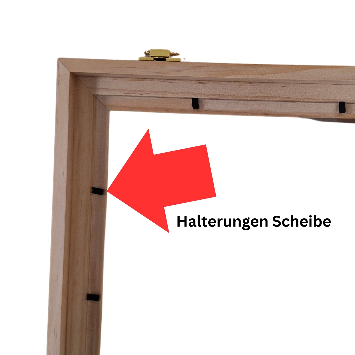 Ordenvitrine, Sammlervitrine Echtholz, Eiche Natur gross Art.Nr.320