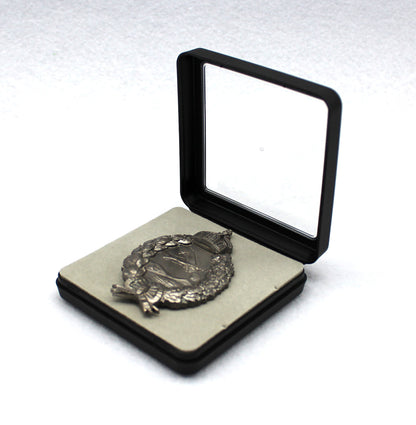 Ordenetui Klappetui Kunststoff schwarz, klein 85 x 85 x 20mm