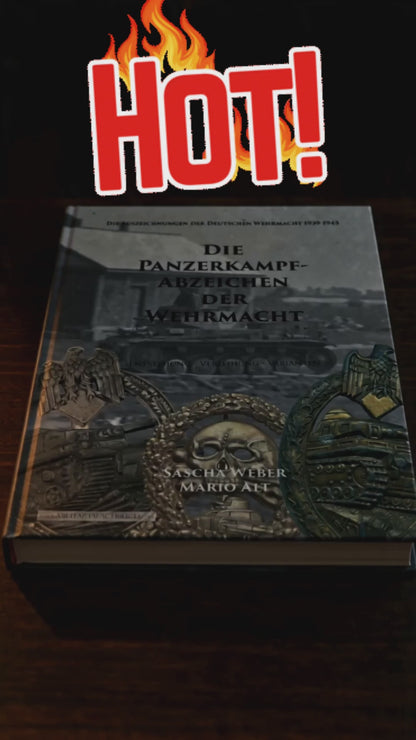 Vorverkauf - Die Panzerkampfabzeichen der Wehrmacht (Sascha Weber & Mario Alt)