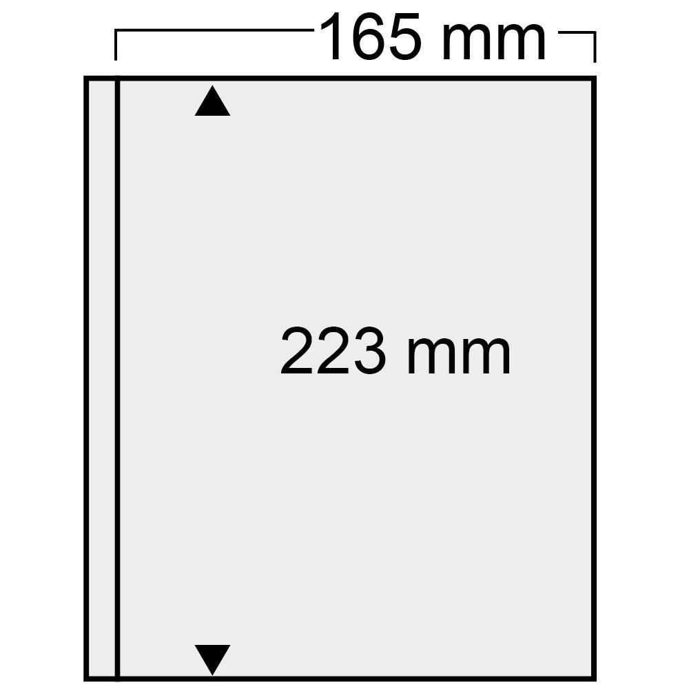 Sammlerbedarf Barleben – A5 Zusatzblätter Nr. 7872, 10 Blatt